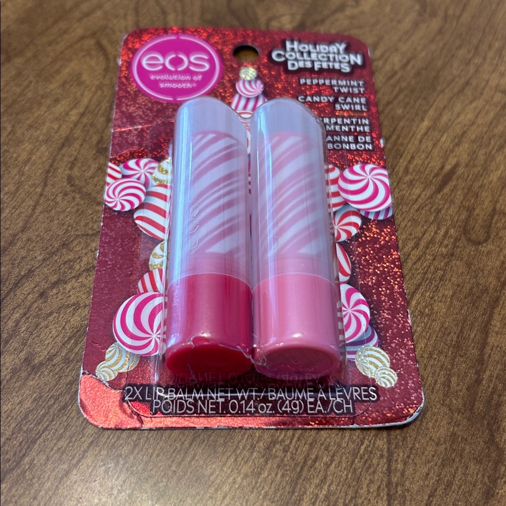 EOS Peppermint and Candy Cane Lip Balm Duo - Picture 3 of 4